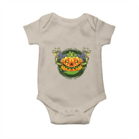 Funny Halloween Pumpkin Ghoul Baby Onesie Scary Zombie Hands - Wonder Print Shop