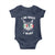 Mexican Cat Baby Onesie I Do What I Want Mexico Flag Sunglasses Funny - Wonder Print Shop