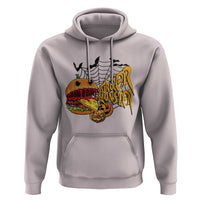 Halloween Burger Monster Hoodie Scary Foodies - Wonder Print Shop