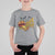 Halloween Burger Monster T Shirt For Kid Scary Foodies - Wonder Print Shop