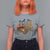 Halloween Burger Monster T Shirt For Women Scary Foodies - Wonder Print Shop