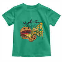 Halloween Burger Monster Toddler T Shirt Scary Foodies - Wonder Print Shop