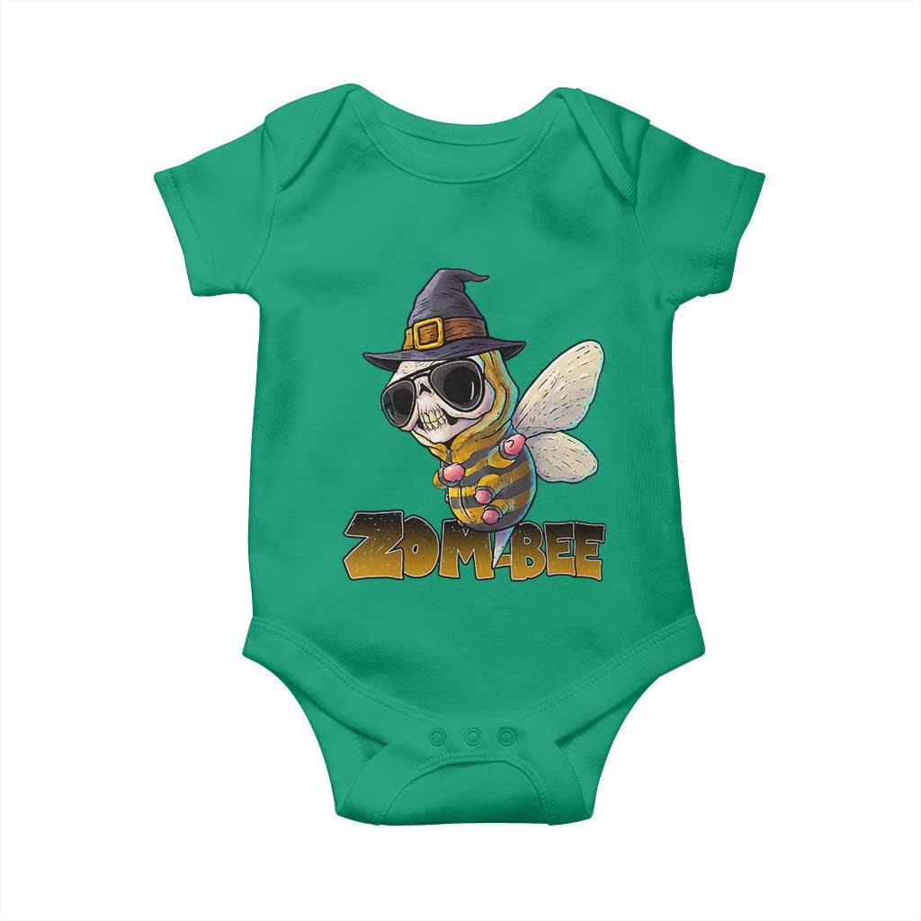 Halloween Zombie Bee Baby Onesie Zombee Funny Dabbing - Wonder Print Shop
