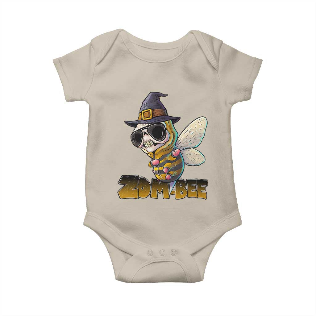 Halloween Zombie Bee Baby Onesie Zombee Funny Dabbing - Wonder Print Shop