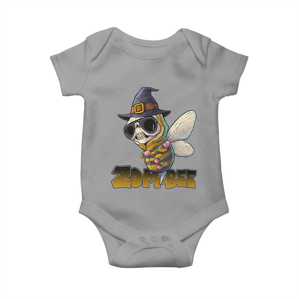 Halloween Zombie Bee Baby Onesie Zombee Funny Dabbing - Wonder Print Shop