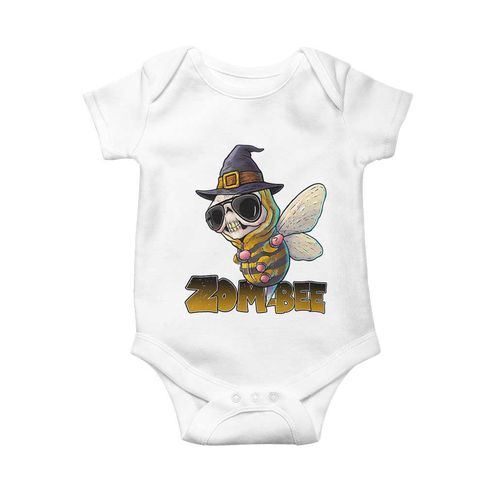 Halloween Zombie Bee Baby Onesie Zombee Funny Dabbing - Wonder Print Shop