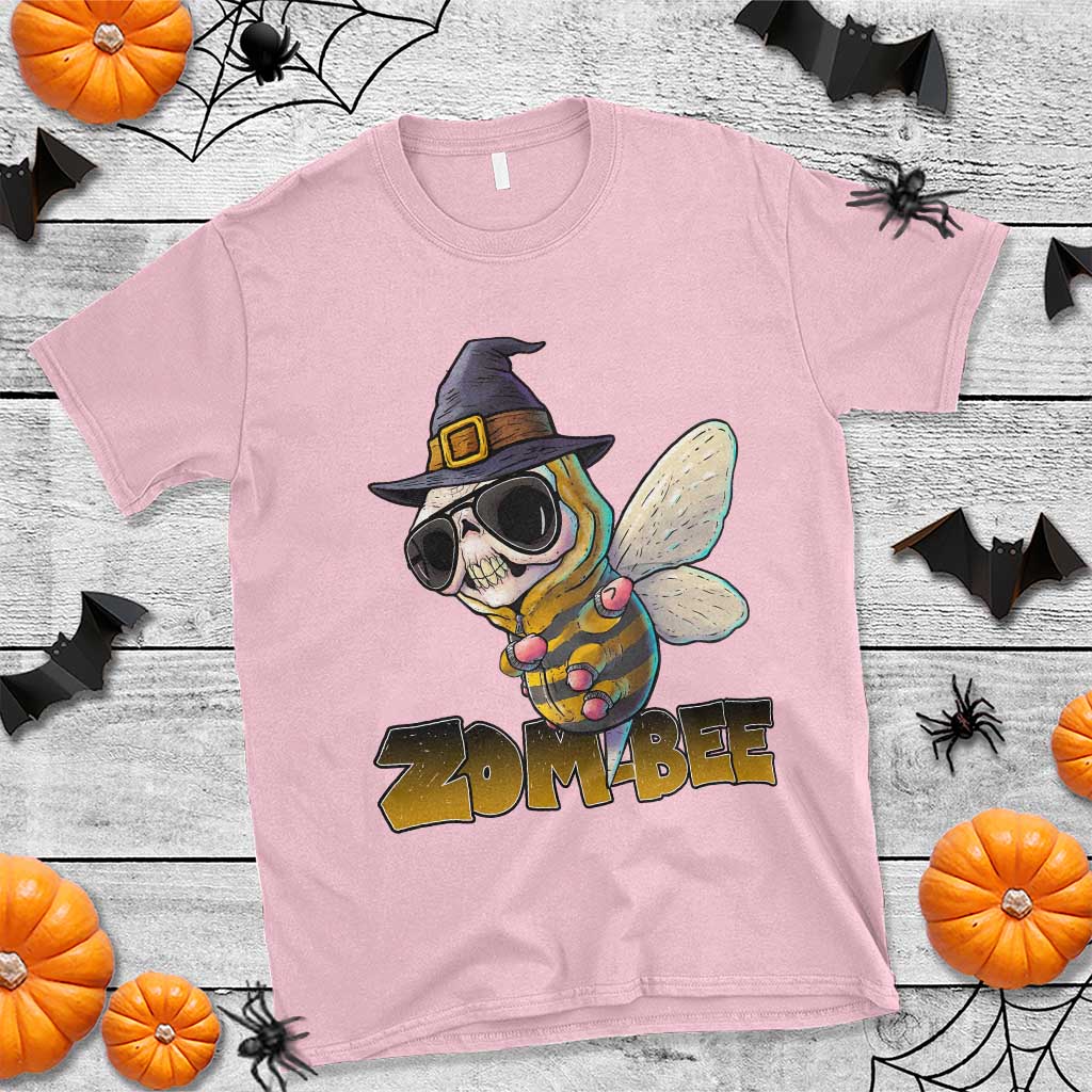 Halloween Zombie Bee T Shirt Zombee Funny Dabbing - Wonder Print Shop