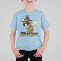 Halloween Zombie Bee T Shirt For Kid Zombee Funny Dabbing - Wonder Print Shop