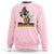 Halloween Zombie Bee Sweatshirt Zombee Funny Dabbing - Wonder Print Shop