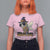 Halloween Zombie Bee T Shirt For Women Zombee Funny Dabbing - Wonder Print Shop