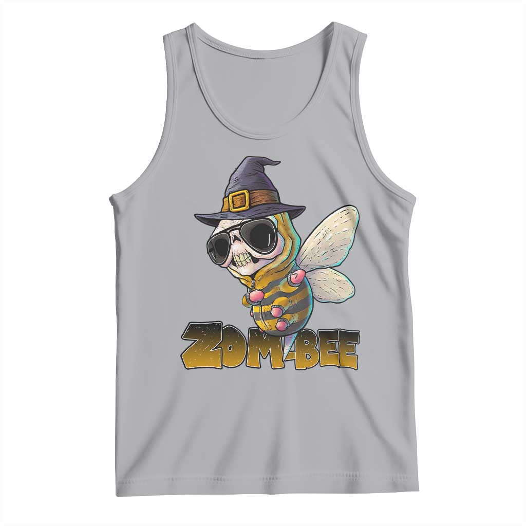 Halloween Zombie Bee Tank Top Zombee Funny Dabbing - Wonder Print Shop
