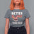 Donut Coffee Better Together T Shirt For Women Cute Sweet Dessert Valentine - Wonder Print Shop