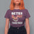 Donut Coffee Better Together T Shirt For Women Cute Sweet Dessert Valentine - Wonder Print Shop
