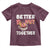 Donut Coffee Better Together Toddler T Shirt Cute Sweet Dessert Valentine - Wonder Print Shop