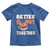Donut Coffee Better Together Toddler T Shirt Cute Sweet Dessert Valentine - Wonder Print Shop