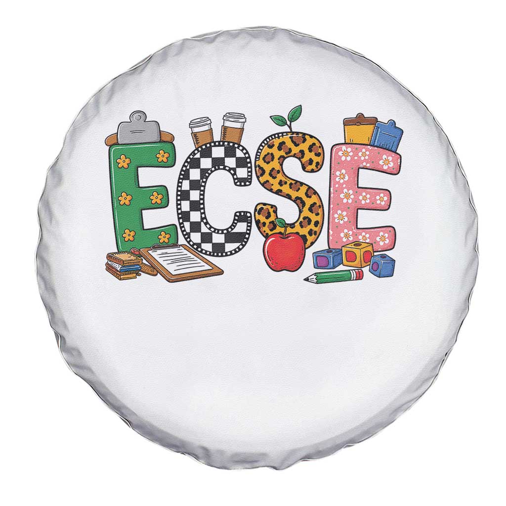 Early Childhood Special Education Teacher Spare Tire Cover ECSE Life