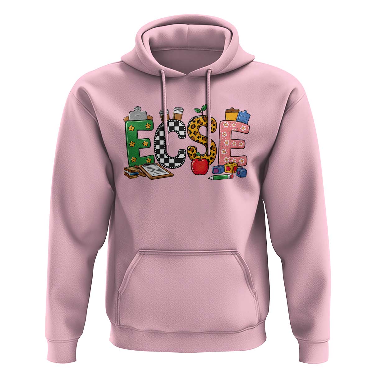 Early Childhood Special Education Teacher Hoodie ECSE Life
