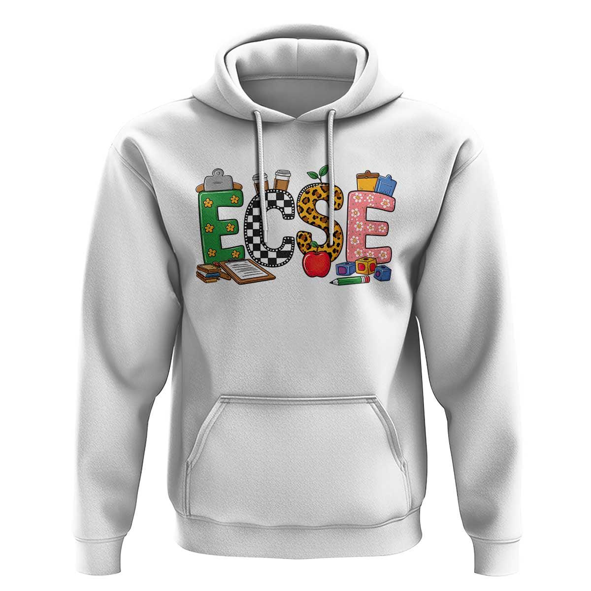 Early Childhood Special Education Teacher Hoodie ECSE Life