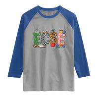 Early Childhood Special Education Teacher Raglan Shirt ECSE Life