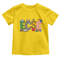 Early Childhood Special Education Teacher Toddler T Shirt ECSE Life