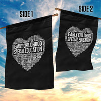 Early Childhood Special Education Teacher Garden Flag Caring Compassionate Kindness