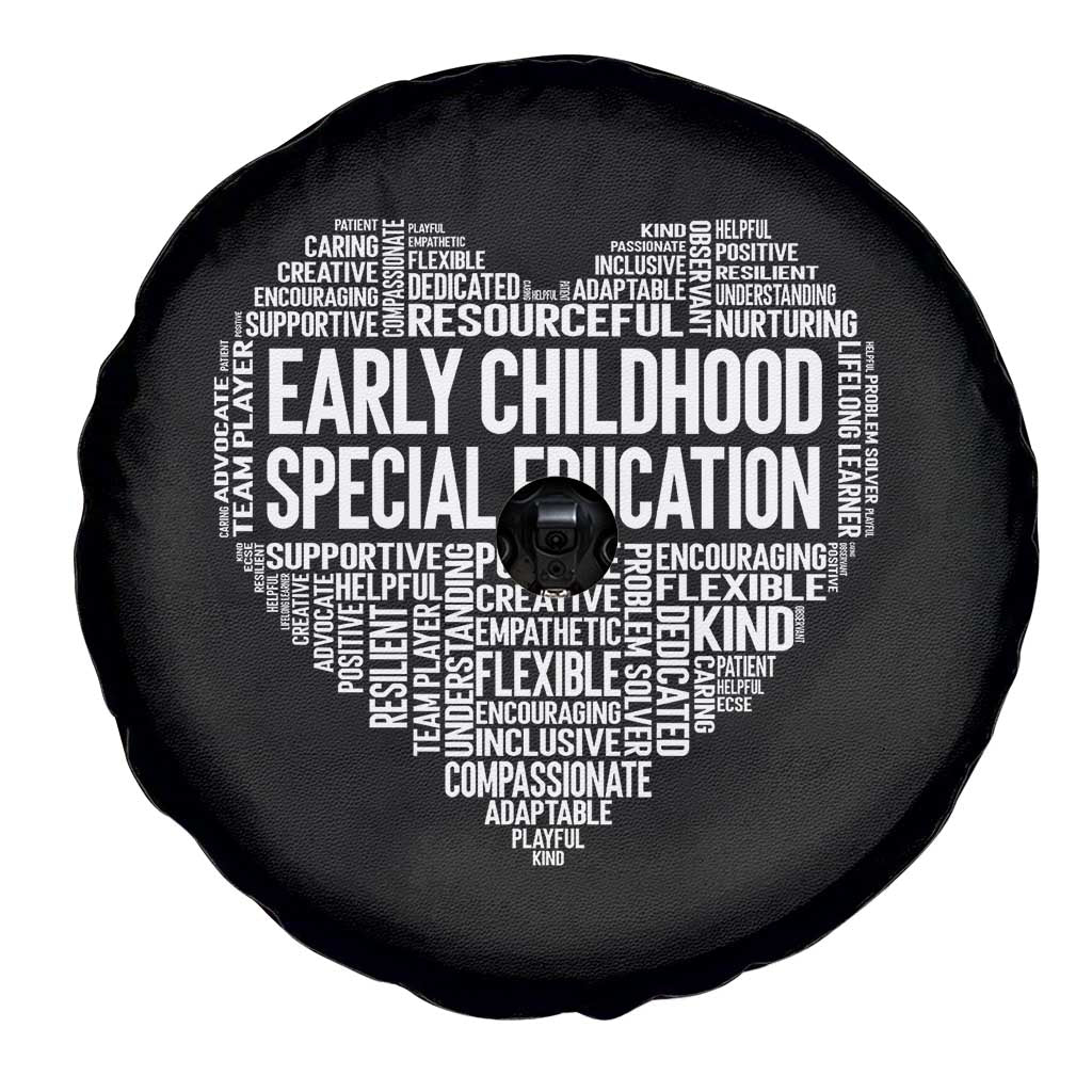 Early Childhood Special Education Teacher Spare Tire Cover Caring Compassionate Kindness