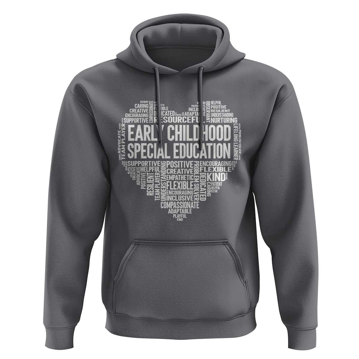 Early Childhood Special Education Teacher Hoodie Caring Compassionate Kindness
