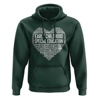 Early Childhood Special Education Teacher Hoodie Caring Compassionate Kindness