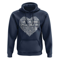 Early Childhood Special Education Teacher Hoodie Caring Compassionate Kindness