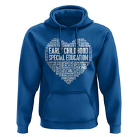 Early Childhood Special Education Teacher Hoodie Caring Compassionate Kindness