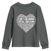 Early Childhood Special Education Teacher Youth Sweatshirt Caring Compassionate Kindness