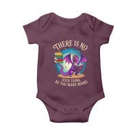 Fantasy Dragon Book Lover Baby Onesie There Is No Such Thing As Too Many Books