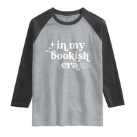In My Bookish Era Reading Gift Raglan Shirt Book Lover