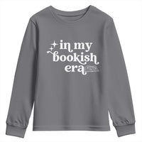 In My Bookish Era Reading Gift Youth Sweatshirt Book Lover