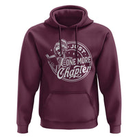 Just One More Chapter Skeleton Woman Hoodie Book Lover Gift