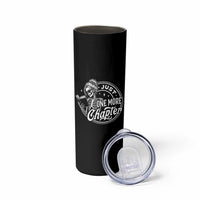 Just One More Chapter Skeleton Woman Skinny Tumbler Book Lover Gift