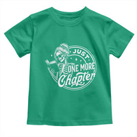 Just One More Chapter Skeleton Woman Toddler T Shirt Book Lover Gift