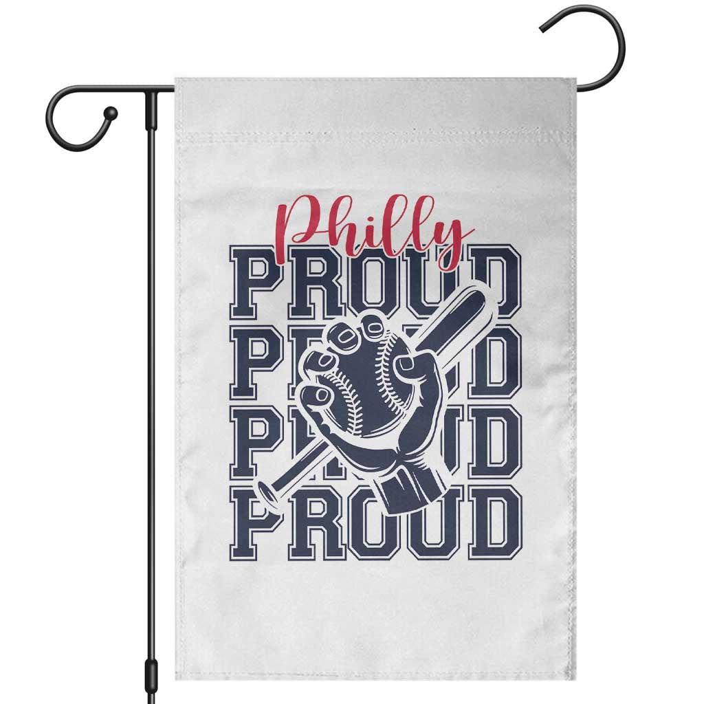 Baseball Lover Garden Flag Philly Baseball Spirit Proud Fan Sport Humor Gift - Wonder Print Shop