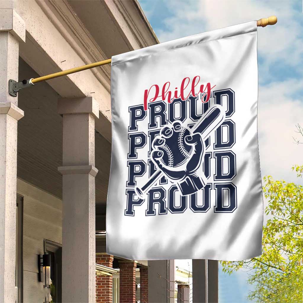 Baseball Lover Garden Flag Philly Baseball Spirit Proud Fan Sport Humor Gift - Wonder Print Shop