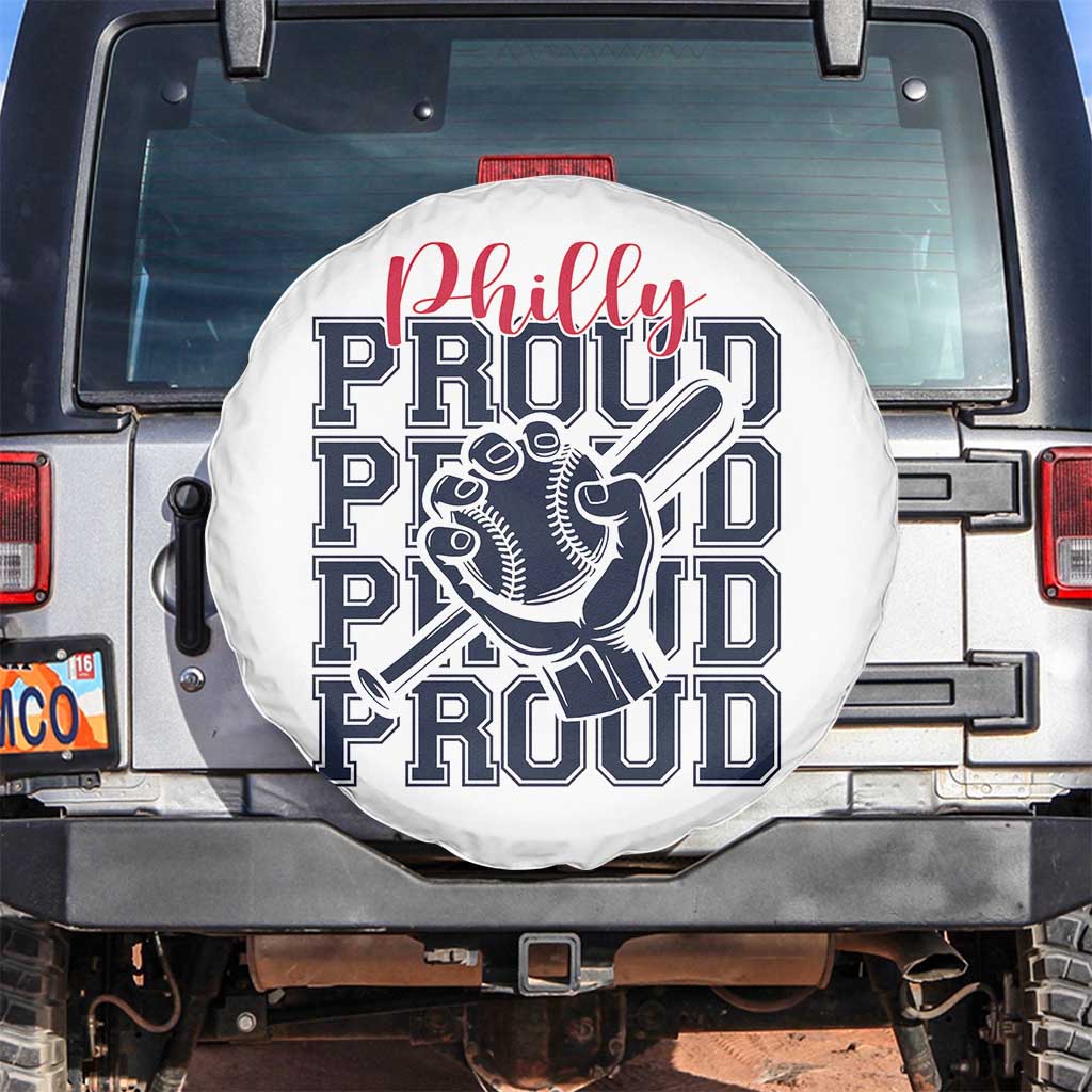 Baseball Lover Spare Tire Cover Philly Baseball Spirit Proud Fan Sport Humor Gift - Wonder Print Shop