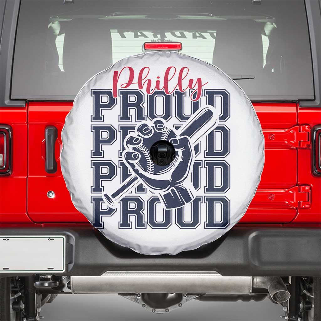 Baseball Lover Spare Tire Cover Philly Baseball Spirit Proud Fan Sport Humor Gift - Wonder Print Shop