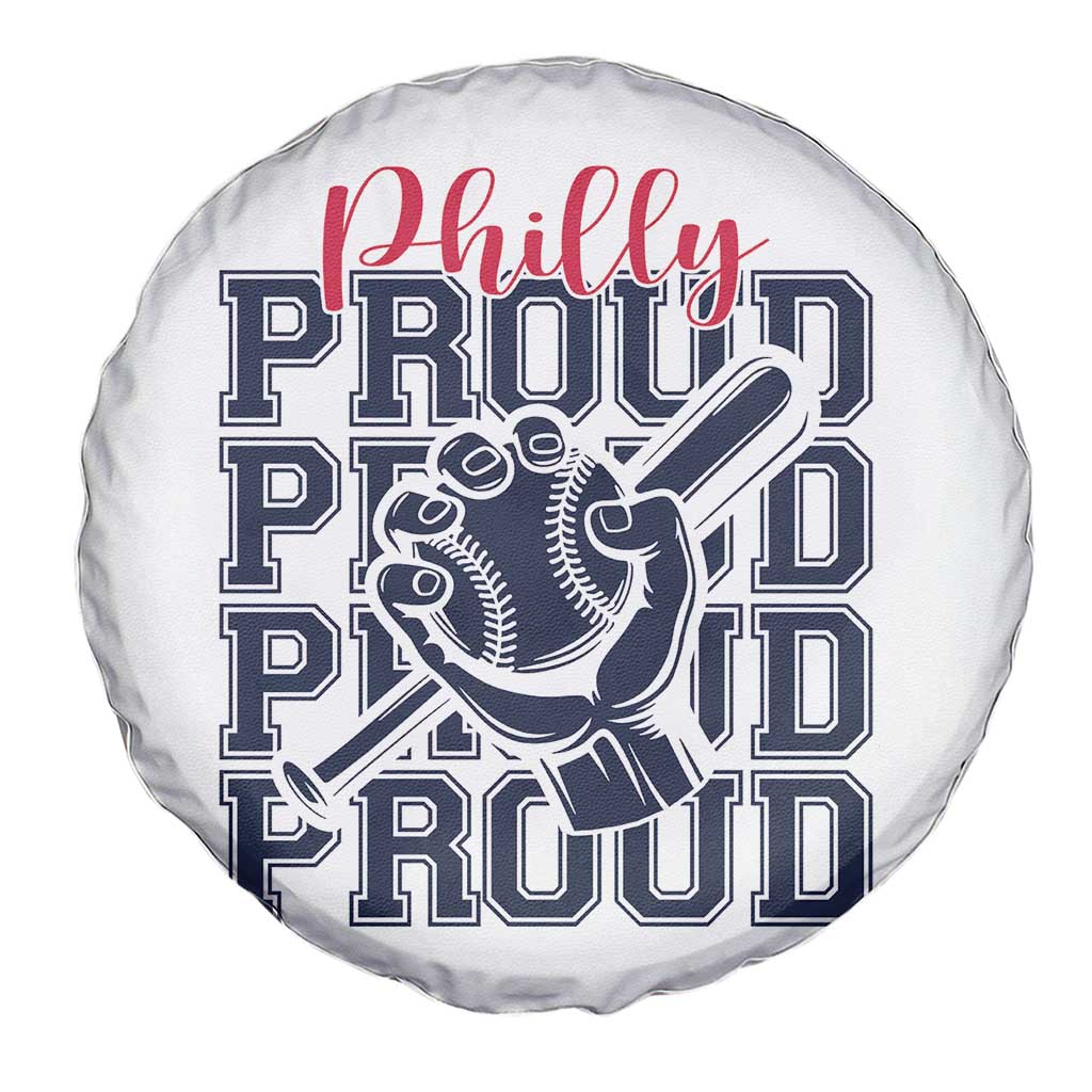 Baseball Lover Spare Tire Cover Philly Baseball Spirit Proud Fan Sport Humor Gift - Wonder Print Shop