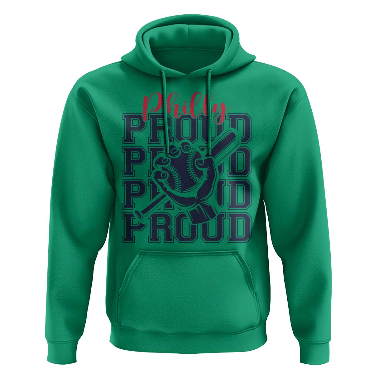Baseball Lover Hoodie Philly Baseball Spirit Proud Fan Sport Humor Gift - Wonder Print Shop
