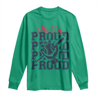 Baseball Lover Long Sleeve Shirt Philly Baseball Spirit Proud Fan Sport Humor Gift - Wonder Print Shop