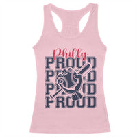 Baseball Lover Racerback Tank Top Philly Baseball Spirit Proud Fan Sport Humor Gift - Wonder Print Shop