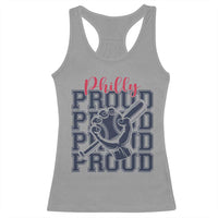 Baseball Lover Racerback Tank Top Philly Baseball Spirit Proud Fan Sport Humor Gift - Wonder Print Shop