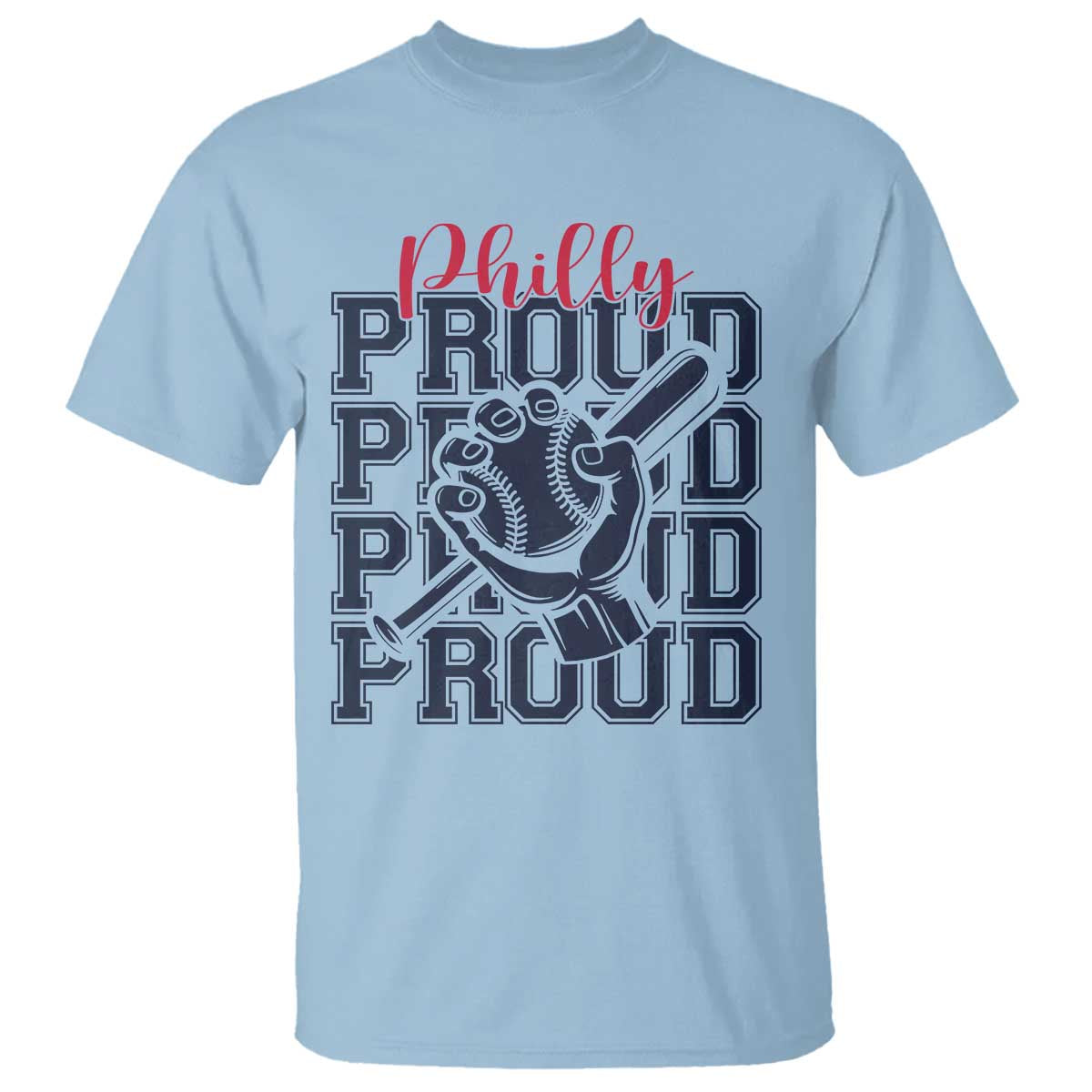 Baseball Lover T Shirt Philly Baseball Spirit Proud Fan Sport Humor Gift - Wonder Print Shop