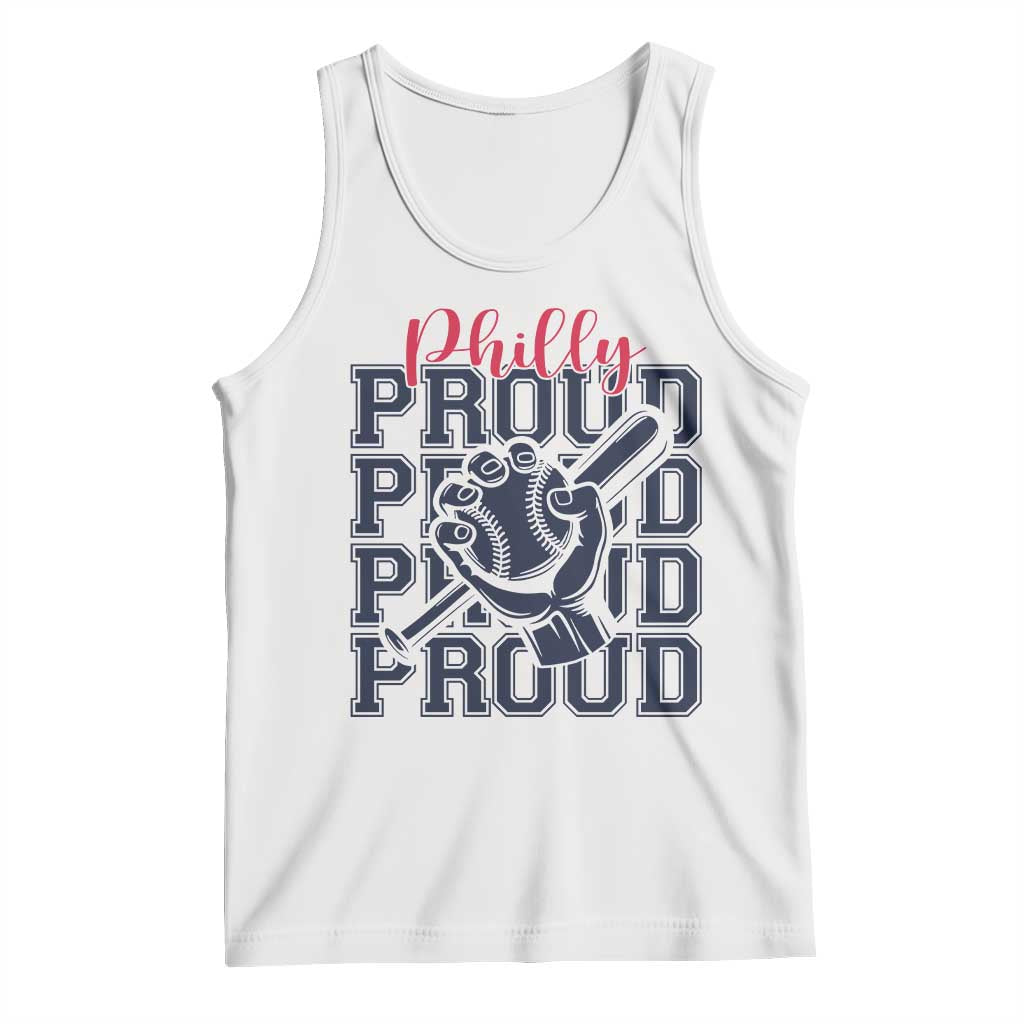 Baseball Lover Tank Top Philly Baseball Spirit Proud Fan Sport Humor Gift - Wonder Print Shop