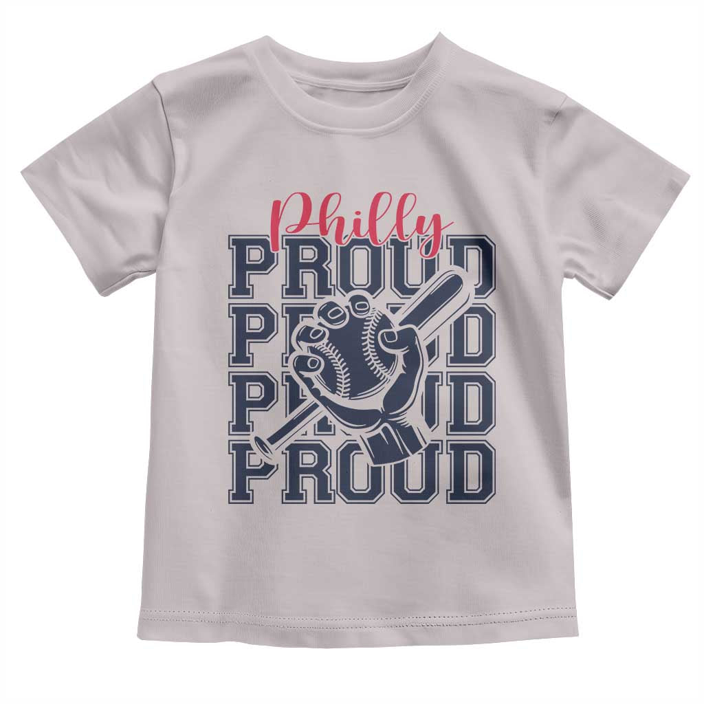 Baseball Lover Toddler T Shirt Philly Baseball Spirit Proud Fan Sport Humor Gift - Wonder Print Shop