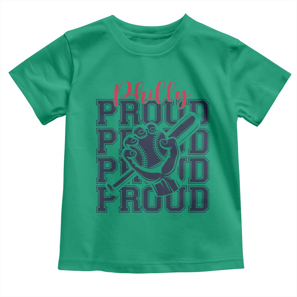Baseball Lover Toddler T Shirt Philly Baseball Spirit Proud Fan Sport Humor Gift - Wonder Print Shop